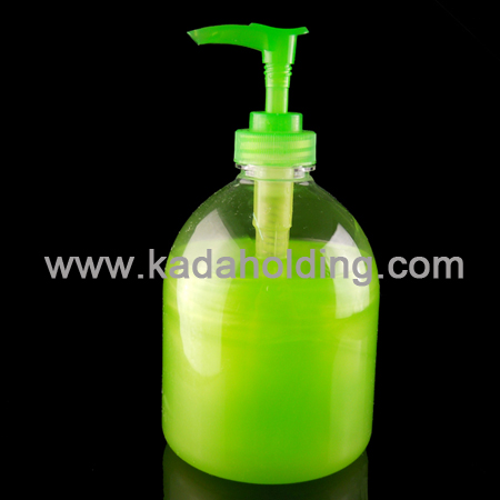 500ml PET hand soap bottle with lotion pump
