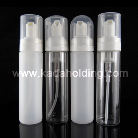 70ml PE and PET foam bottle for medical or cosmetic