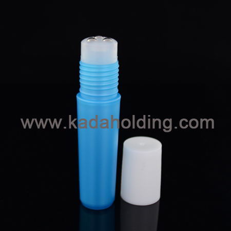8ml roll on deodorant roll on bottle with 3 stainless steel balls